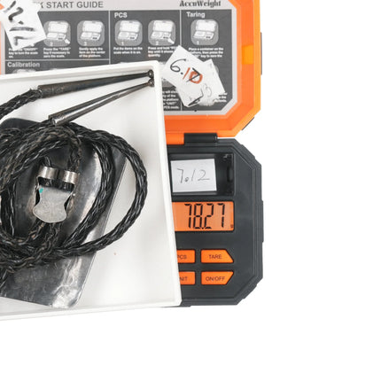 Large c1950's Native American silver and turquoise bolo tie - Estate Fresh Austin