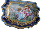 Large French Sevres Style Porcelain Jewelry Casket - Estate Fresh Austin