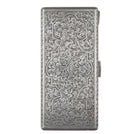 Large Hand Engraved 800 Silver Cigarette case/wallet - Estate Fresh Austin