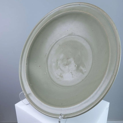Large Ming Dynasty Chinese Celadon Bowl with Fish - Estate Fresh Austin