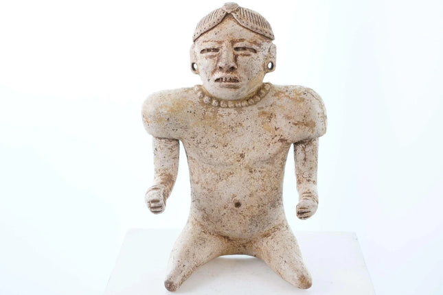 Large Pre-Mayan Olmec Articulating Arms Pre-Columbian figure - Estate Fresh Austin