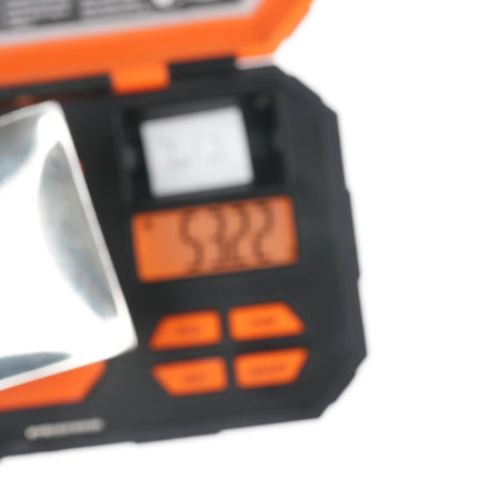 Large retro southwestern modernist sterling onyx necklace pendant - Estate Fresh Austin