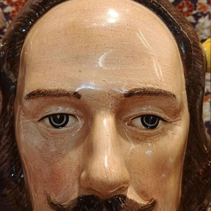 Large Royal Doulton William Shakespeare Toby Jug D6933 1992 218/2500 Limited Edi - Estate Fresh Austin