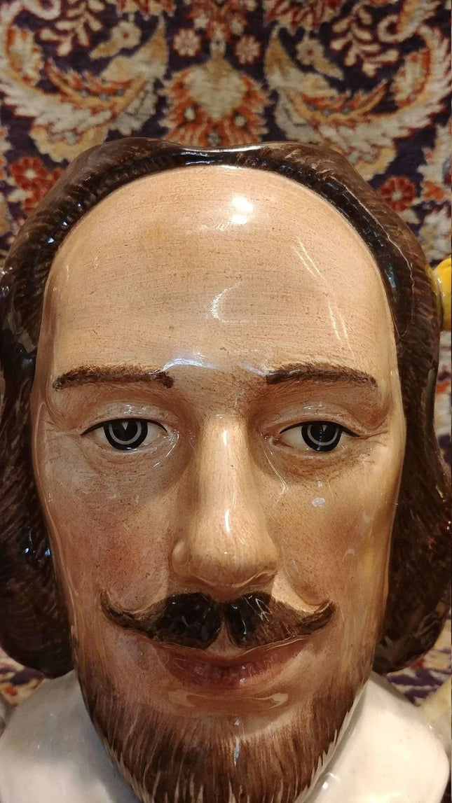 Large Royal Doulton William Shakespeare Toby Jug D6933 1992 218/2500 Limited Edi - Estate Fresh Austin