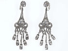 Large Vintage Jose and Maria Barerra Swarovski Crystal Dangle drop articulated c - Estate Fresh Austin