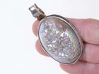 Large Zoe Artisan Sterling Crystal pendant - Estate Fresh Austin