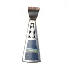 Larry M Chavez Zuni Channel inlay sterling pendant - Estate Fresh Austin