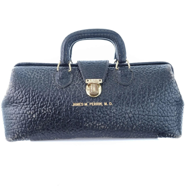 Lily Drug Company Doctors Bag Pharmacists James M Perrin M.D. - Estate Fresh Austin