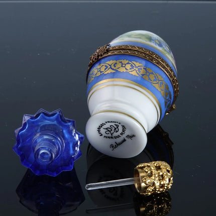 Limoges Trinket Box Perfume bottle Holder - Estate Fresh Austin