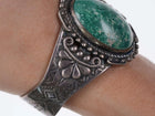 Maisels Fred Harvey Era Native American Sterling/Turquoise Cuff Bracelet i - Estate Fresh Austin