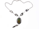 Marian Nez Navajo Sterling and turquoise necklace - Estate Fresh Austin