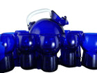 MCM 13pc 1930's Cobalt Blue Water Set Cambridge Royal Blue Ball Jug and Mushroom - Estate Fresh Austin