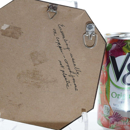 MCM Miniature enamel on copper flowers picture - Estate Fresh Austin