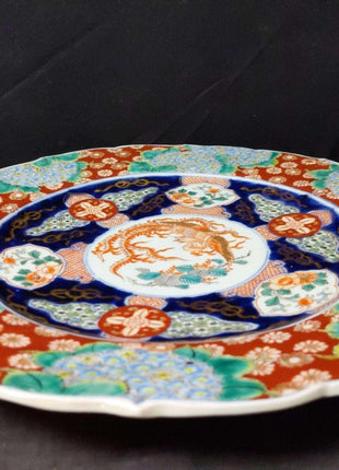 Meiji period Japanese Imari Charger Fine Quality 12.25" - Estate Fresh Austin