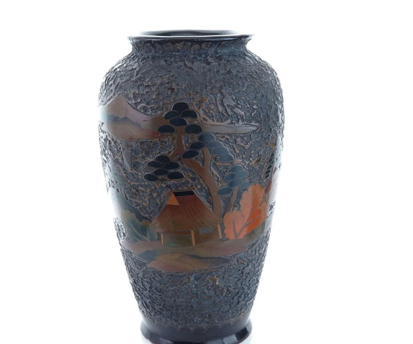 明治时期东泰七宝日本景泰蓝瓷花瓶– Estate Fresh Austin