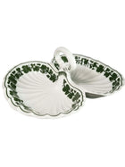 Meissen Full Green Vine Relish 11.5