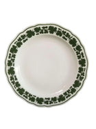 Meissen Full Green Vine Scalloped 8 7/8