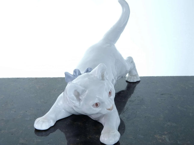 Meissen Porcelain Cat Figure - Estate Fresh Austin