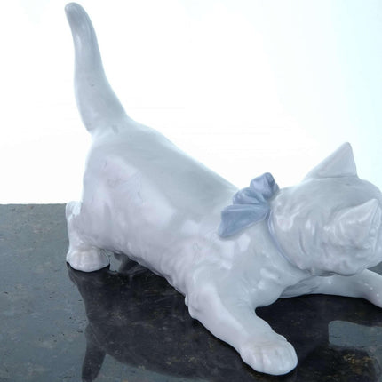 Meissen Porcelain Cat Figure - Estate Fresh Austin