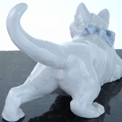 Meissen Porcelain Cat Figure - Estate Fresh Austin