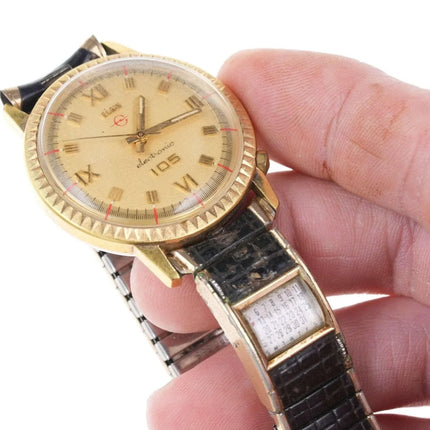 Men's 1960's Elgin Electronic 105 with calendar band - Estate Fresh Austin