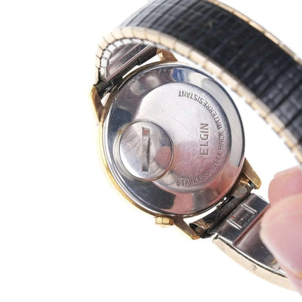 Men's 1960's Elgin Electronic 105 with calendar band - Estate Fresh Austin