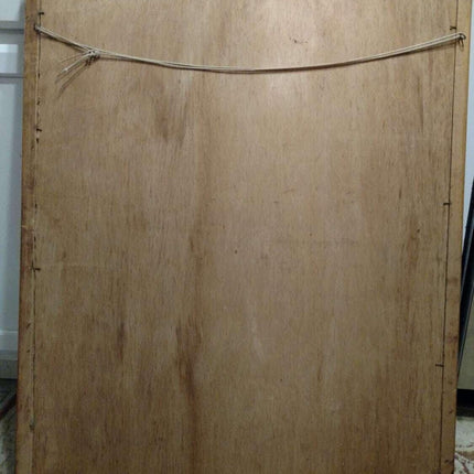 Mid Century FOLK ART sculpture matchstick African and/or Prison Art Nice Detail - Estate Fresh Austin