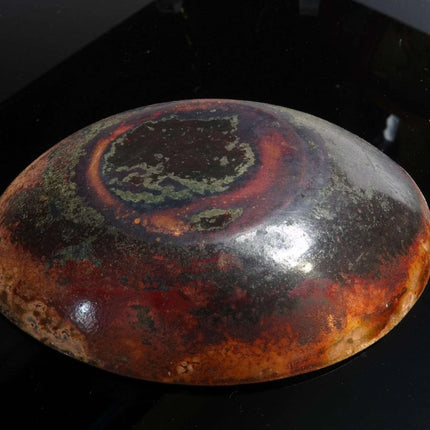 Mid Century French Enamel Abstract Trinket Dish - Estate Fresh Austin