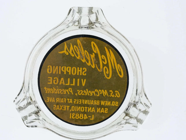 Mid Century San Antonio texas Advertising ashtray - Estate Fresh Austin