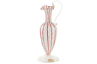 Mid Century Venetian Latticino Glass Ewer - Estate Fresh Austin