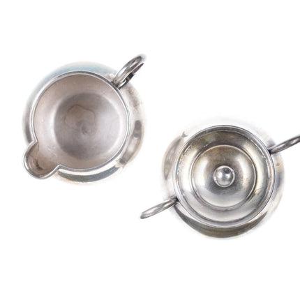 Mid Century William Spratling Sterling Creamer and Sugar - Estate Fresh Austin
