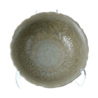 Ming Dynasty Chinese Barbed Edge Celadon Bowl with incised Lotus Decoration - Estate Fresh Austin