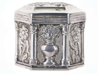 Miniature Dutch Sterling Tea Caddy Form Trinket box v - Estate Fresh Austin