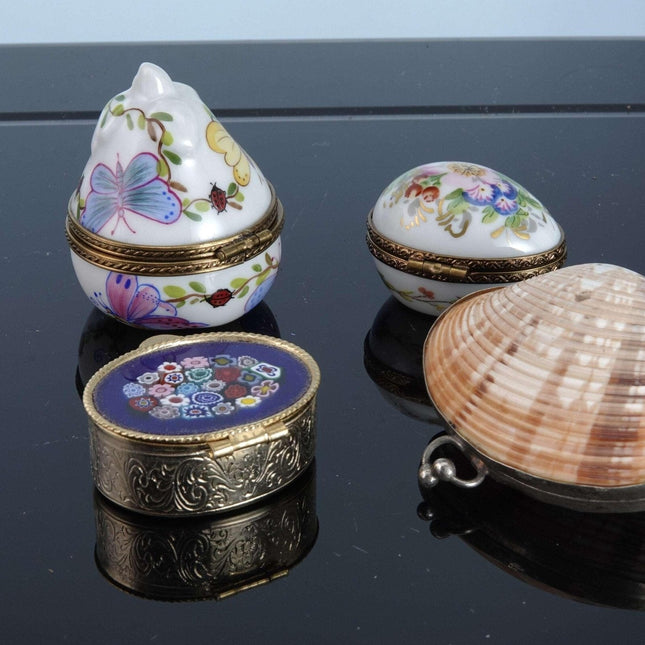 Murano/Limoges Trinket box lot - Estate Fresh Austin