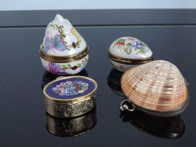 Murano/Limoges Trinket box lot - Estate Fresh Austin