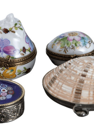 Murano/Limoges Trinket box lot - Estate Fresh Austin