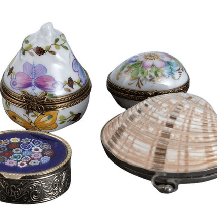 Murano/Limoges Trinket box lot - Estate Fresh Austin