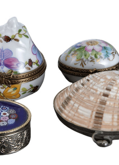 Murano/Limoges Trinket box lot - Estate Fresh Austin