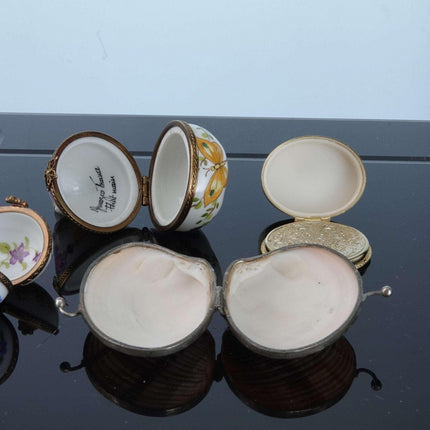 Murano/Limoges Trinket box lot - Estate Fresh Austin