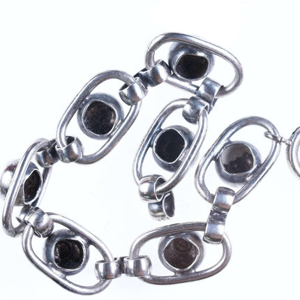 Napier Sterling Mid Century Modernist Link bracelet - Estate Fresh Austin