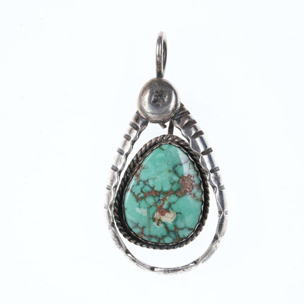 Native American Sterling/turquoise pendant - Estate Fresh Austin