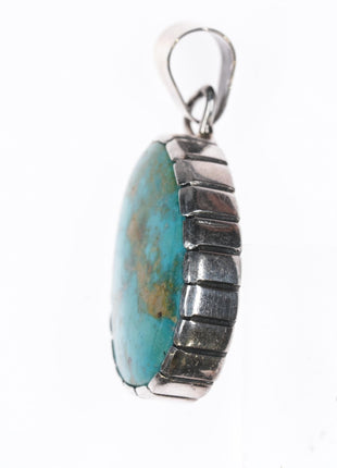 Nelson Garcia - Kewa Sterling and high grade turquosie pendant - Estate Fresh Austin