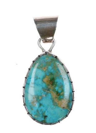 Nelson Garcia - Kewa Sterling and high grade turquosie pendant - Estate Fresh Austin