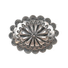 Nice Vintage Navajo Hand stamped silver concho pin - Estate Fresh Austin