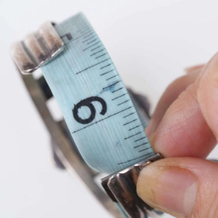 Nice Vintage Sterling/turquoise cuff bracelet - Estate Fresh Austin