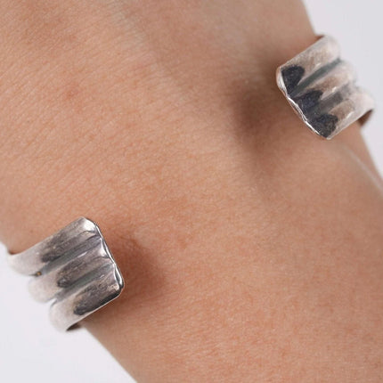 Nice Vintage Sterling/turquoise cuff bracelet - Estate Fresh Austin