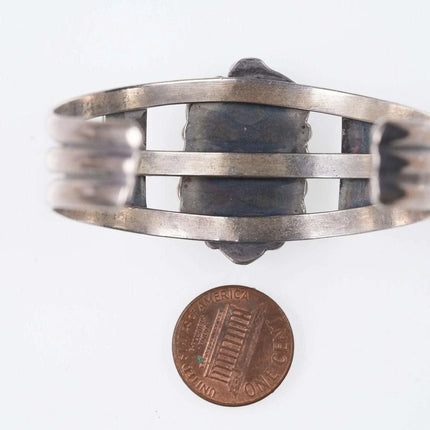 Nice Vintage Sterling/turquoise cuff bracelet - Estate Fresh Austin