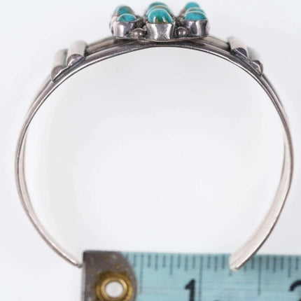 Nice Vintage Sterling/turquoise cuff bracelet - Estate Fresh Austin