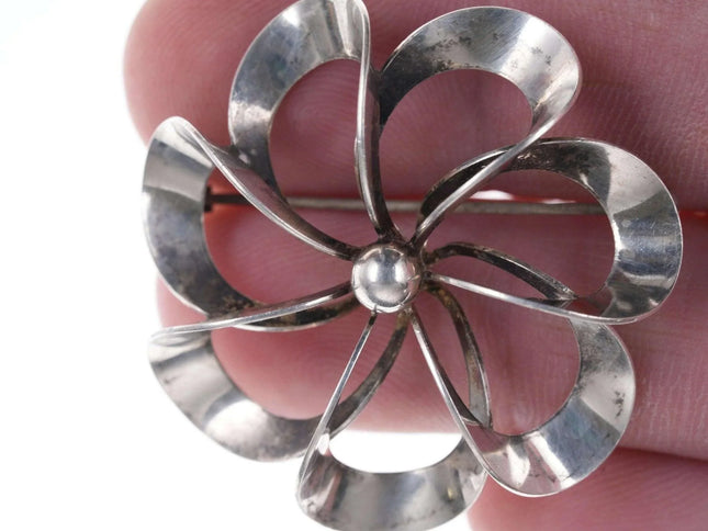 Niels Erik From Sterling Denmark MCM Atomoic Brooch m pin - Estate Fresh Austin