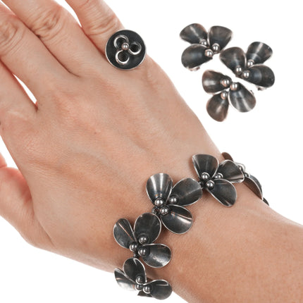 Niels Erik From Sterling Denmark MCM Atomoic Jewelry Set - Estate Fresh Austin